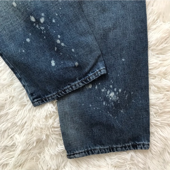 BDG Bleach Splattered High Rise Baggy Jeans Size 25 - Picture 8 of 10